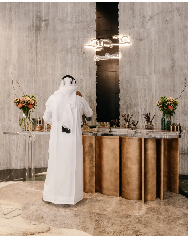 Qadeem Fragrance project visual – gallery image 3, right image